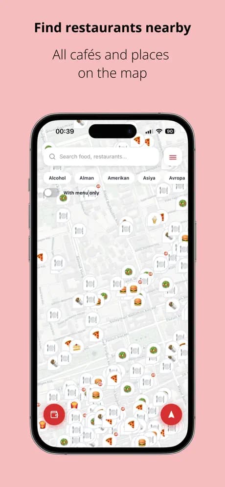 DadMap — Find restaurants nearby